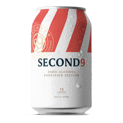 Second9 Zero Alc Fortified Seltzer / 12pk